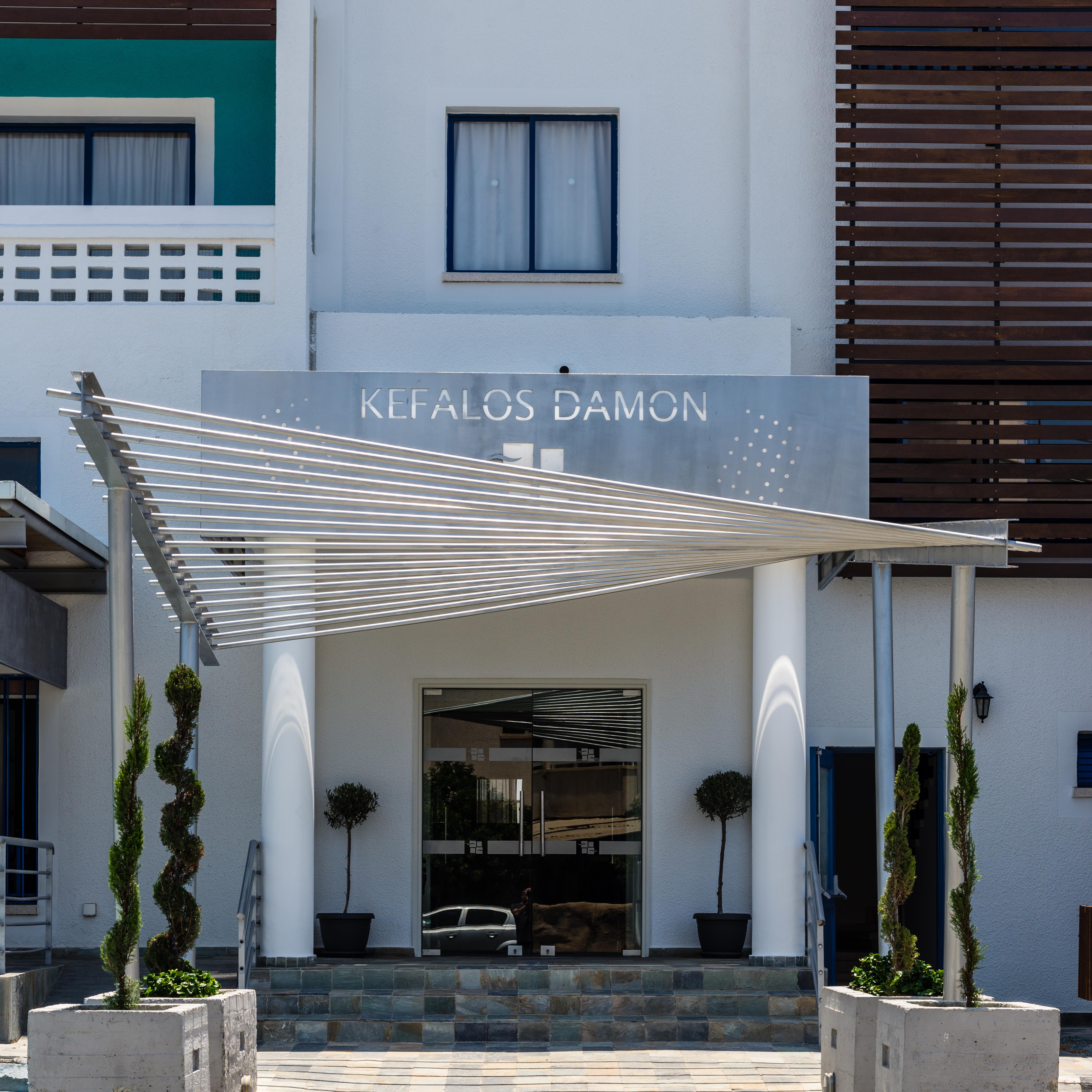 Kefalos Damon Hotel Apartments 파포스 외부 사진