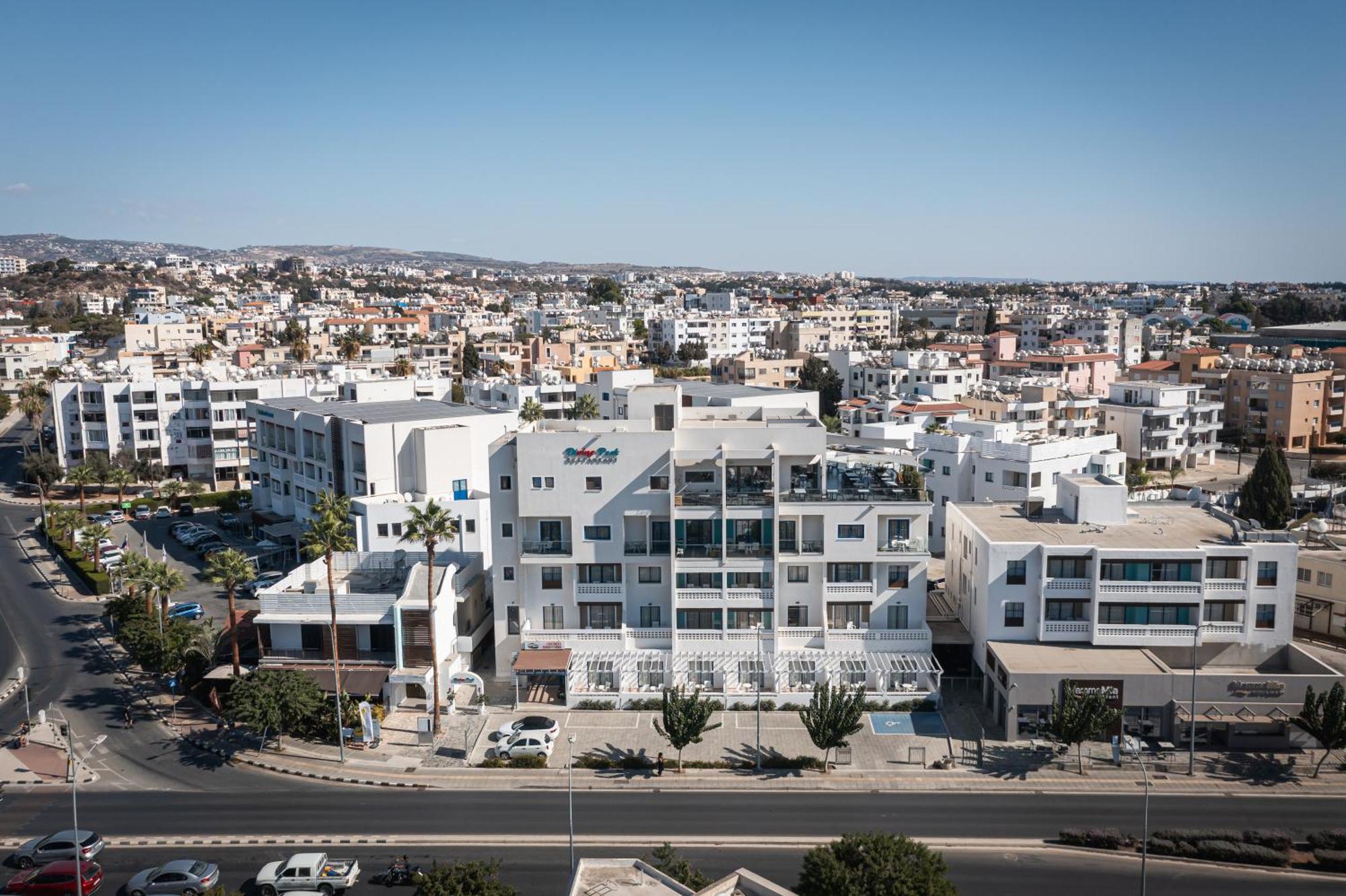 Kefalos Damon Hotel Apartments 파포스 외부 사진